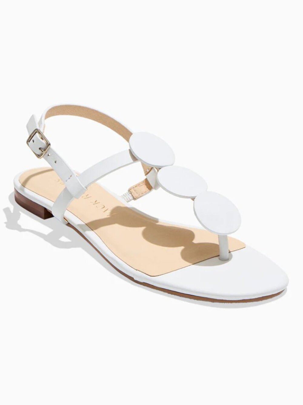 JACK ROGERS Worth Sandal In Silver - Picture 6 of 9